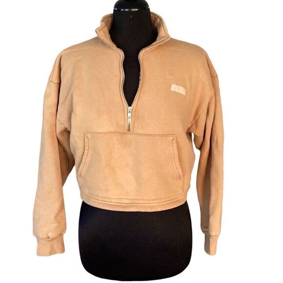 Set Active X Revolve 1/2 Zip Sweatshirt Women’s Small Pampas - Picture 2 of 9